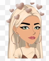 Girl Face Png - Movie Star Planet Girls