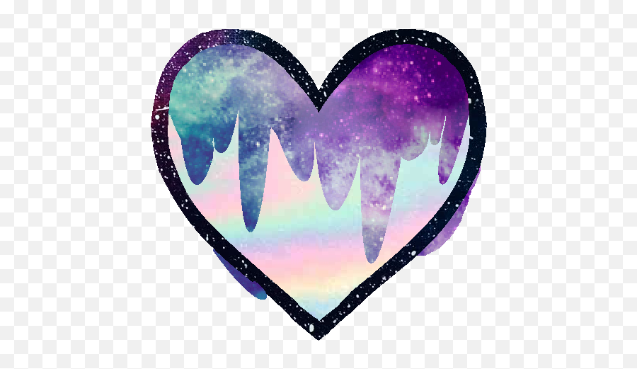 Galaxy Heart - Galaxy Heart Png,Galaxy Transparent Background