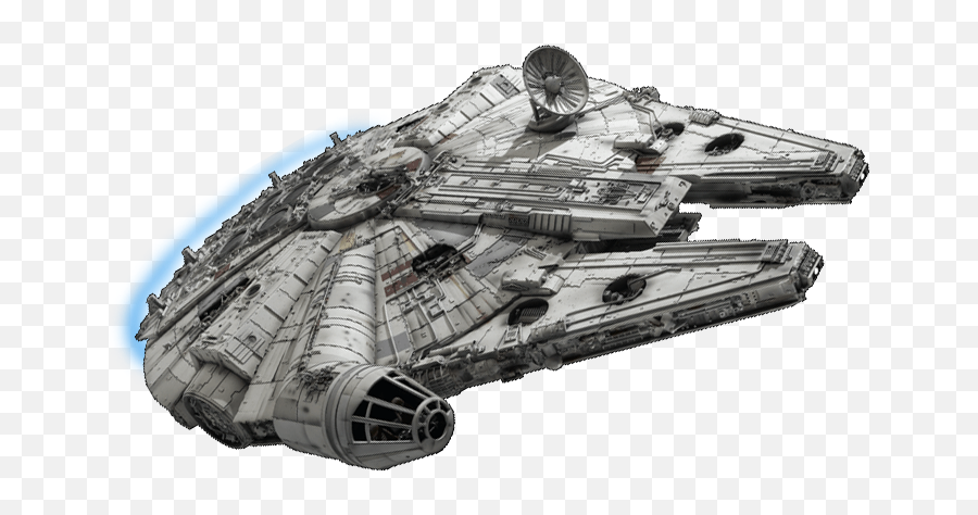 Download Free Png Millennium Falcon Vs Starship Enterprise - Millennium Falcon Png Transparent,Starship Png