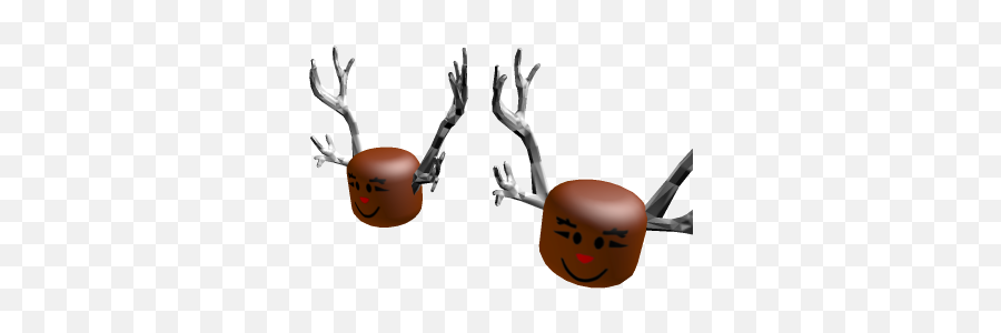 Rudolph The Red Nose Headrow - Roblox Deer Png,Rudolph Nose Png