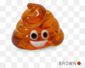 Wink The Winking Emoji Collectible Miniature Glass Figurine - Pile Of Poo png