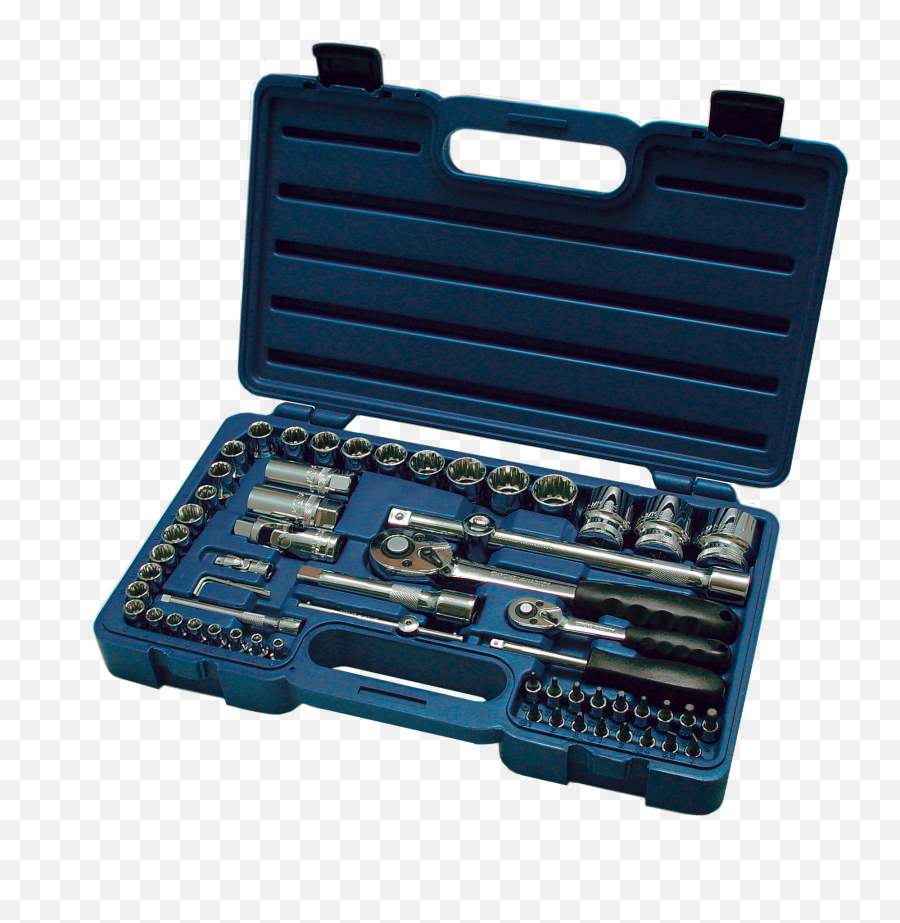 60pc 14 12 Dr Indo Socket Set Industro - Tool Set Png,Socket Wrench Png