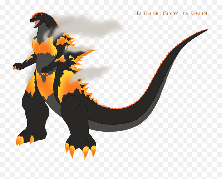 View Collection - Godzilla 2014 By Pyrus Leonidas Burning Godzilla By Pyrus Leonidas Png,Godzilla Png