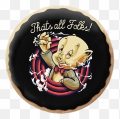 Chronic Kookies Porky Pig - Imagenes De Caricaturas Fumando Mota Png,Porky Pig Png