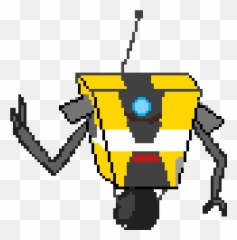 Pixilart - Claptrapborderlands By Fattrash45 First Order Stormtrooper Png,Claptrap Png