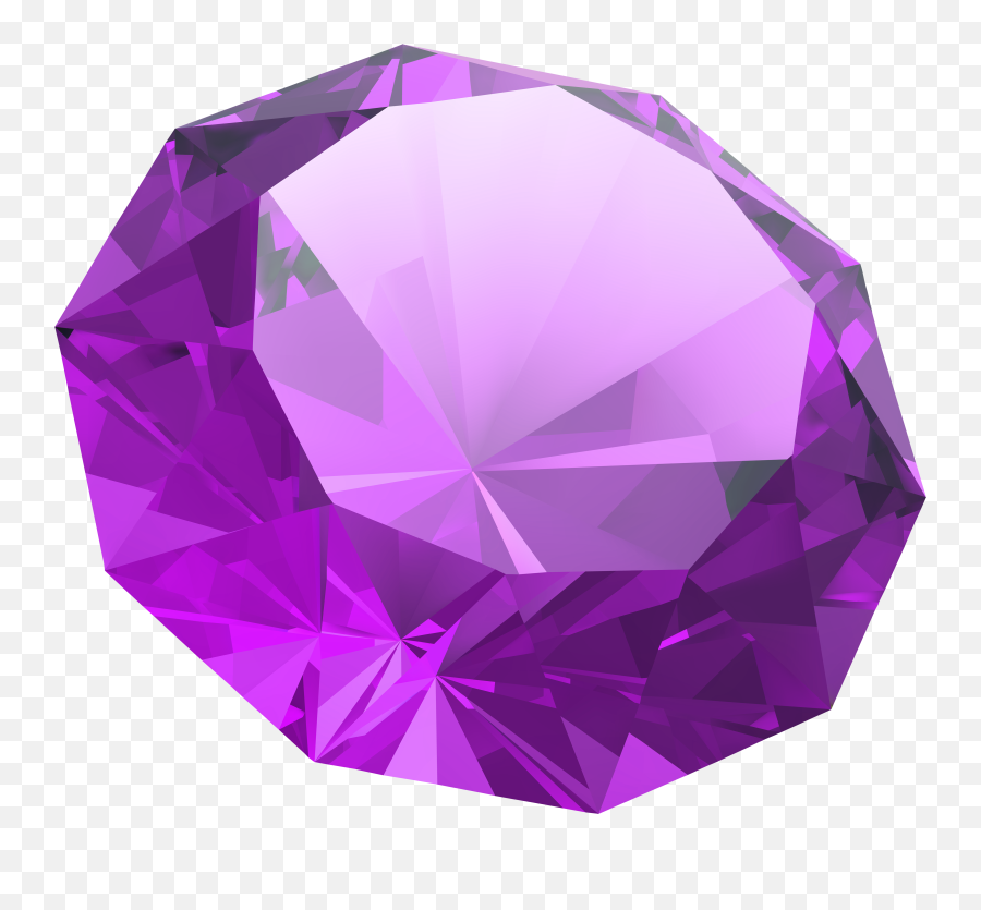 Purple Diamond Png Clipart Gemstones