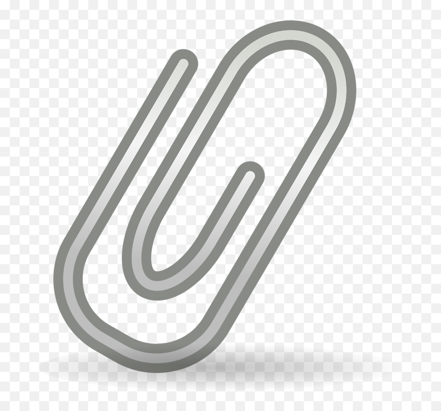 Paper Clip - Transparent Background Paperclip Clip Art Png,Clippy Png