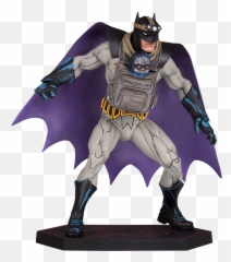 Dc Comics Batman With Darkseid Baby - Dark Nights Metal Batman Darkseid Baby Statue Png,Darkseid Png
