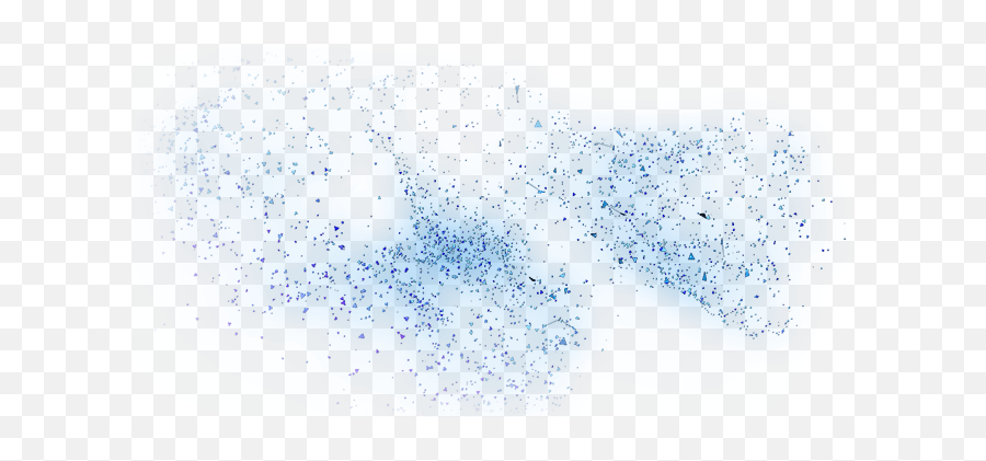 Particles Png - Bird Migration,Blue Particles Png