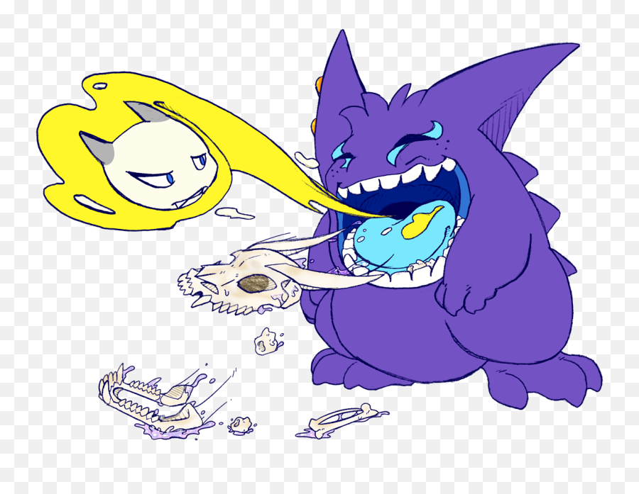 Sylar - Gengar Vore Png,Gengar Transparent