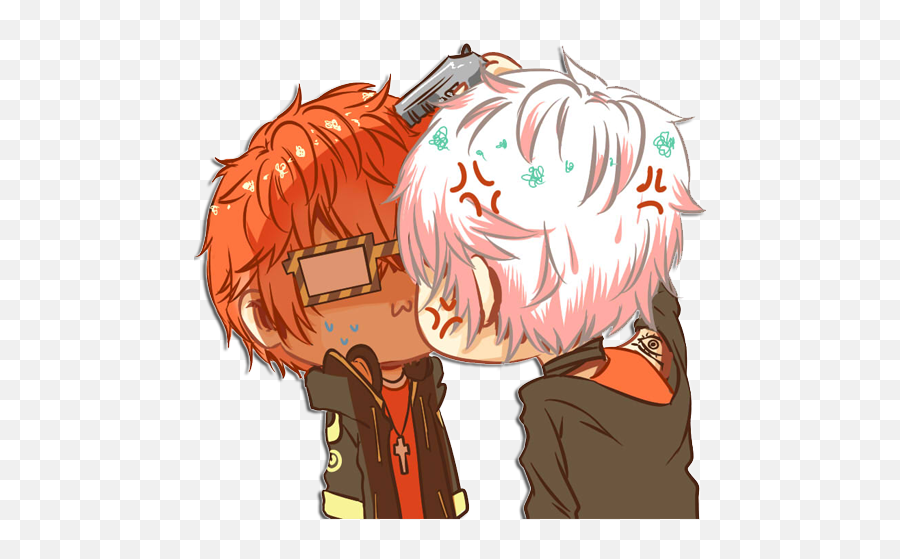 Telegram Sticker Httpstelegrammeaddstickersplouvoir - Mystic Messenger Stickers Telegram Png,Mystic Messenger Transparent