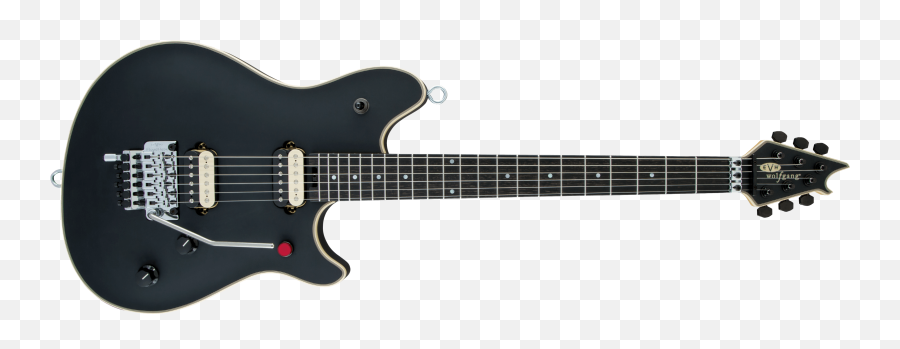 Wolfgang Usa Edward Van Halen Signature Ebony - Evh Wolfgang Special Stealth Png,Van Halen Logo Png