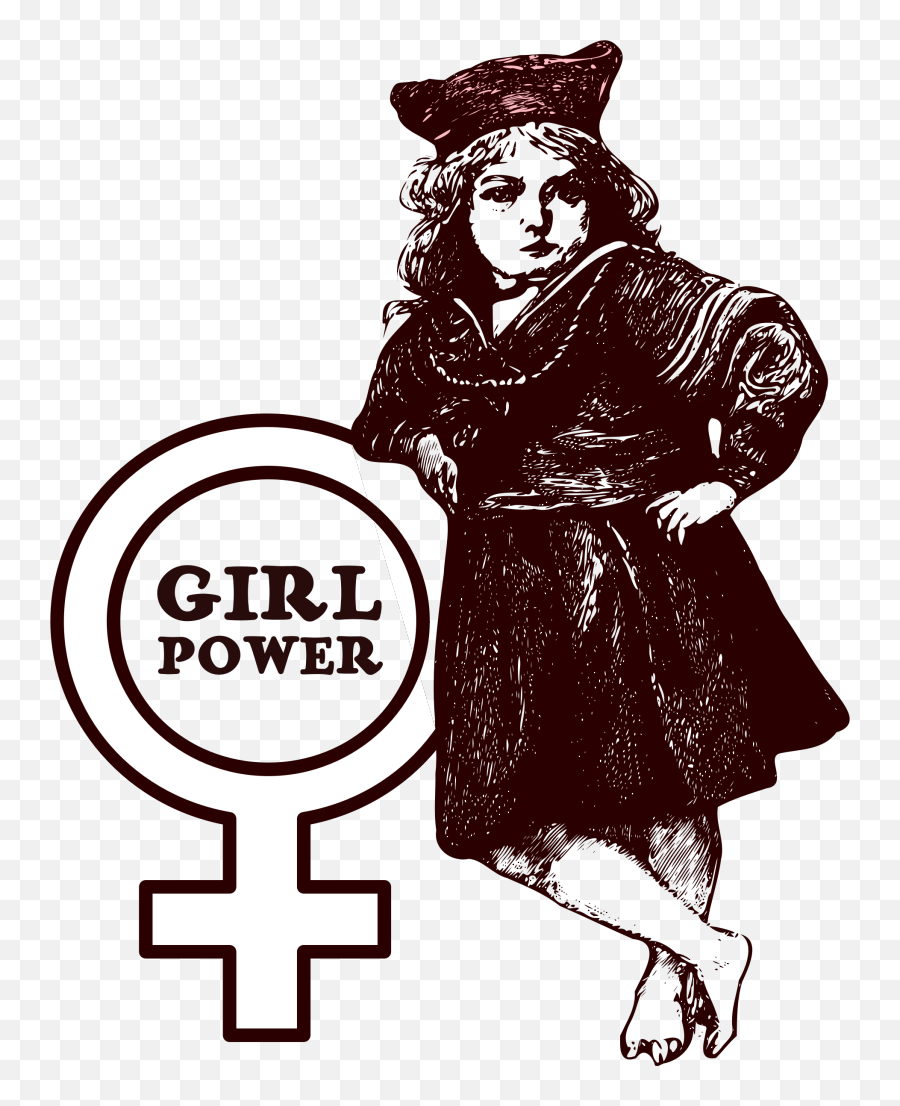 Human Behaviorartfictional Character Png Clipart - Royalty Girl Power Png,Feminism Png