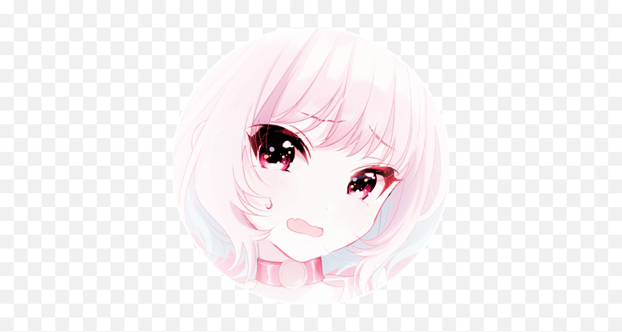 Cute anime girl icon ` v `) by eggswithbenefits on DeviantArt