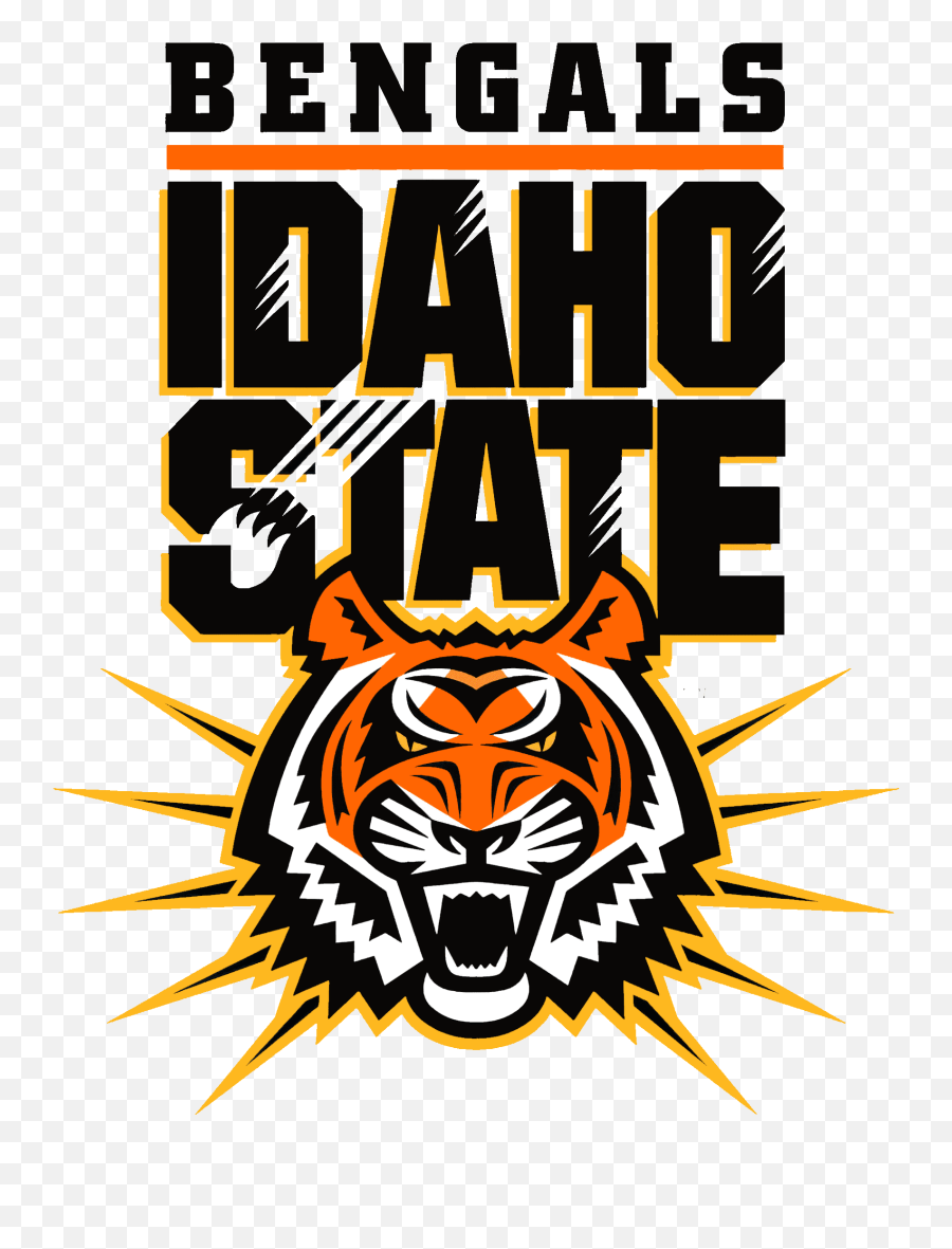 Idaho State Bengals Logo Symbol History Png 38402160 - Idaho State University,Bengal Tiger Icon