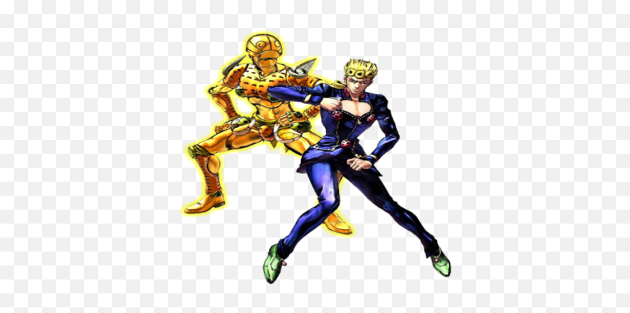 Giorno Giovanna And Gold Experience - Roblox Png,Giorno Png