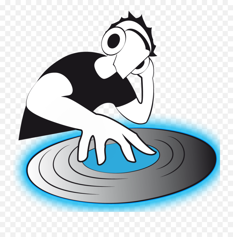 Club Clipart Dj Dance Transparent Free For - Dj Remix Logo Png,Dj Logo Png