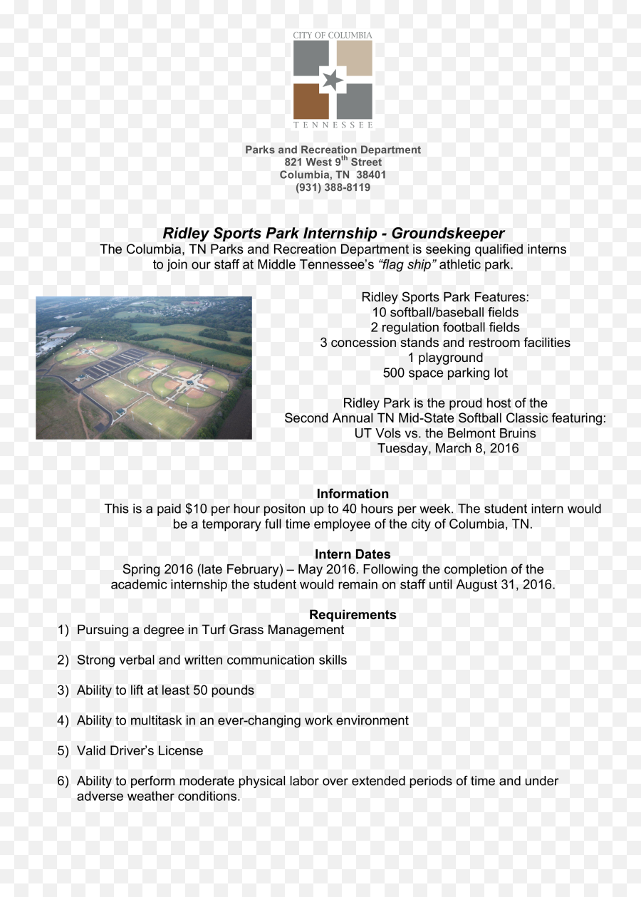 Ridley Sports Park - Internship Grassland Png,Ridley Png