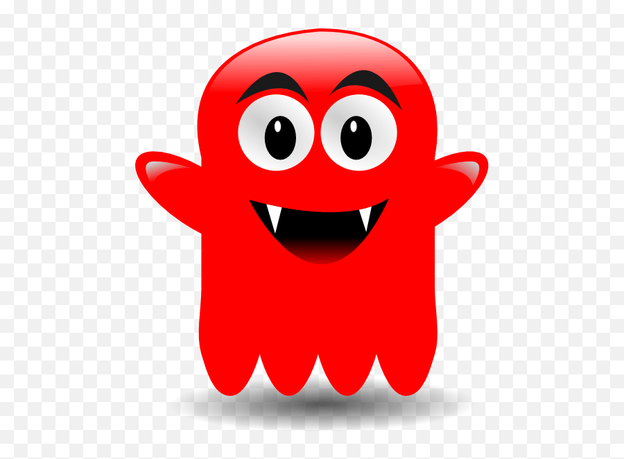 Free Colorful Ghost Cliparts Download - Red Ghost Clipart Png,Ghostbusters Icon Ghost