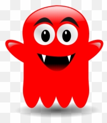 Free Colorful Ghost Cliparts Download - Red Ghost Clipart Png,Ghostbusters Icon Ghost