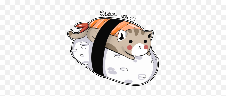 Sushi Anime Png 4 Image - Anime Sushi,Anime Cat Png