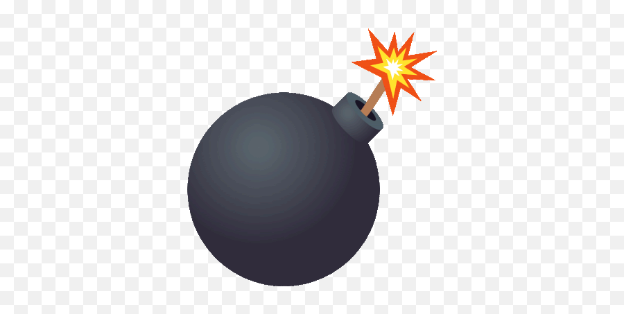 Bomb Joypixels Gif - Emoticono Bomba Png,Atomic Bomb Icon