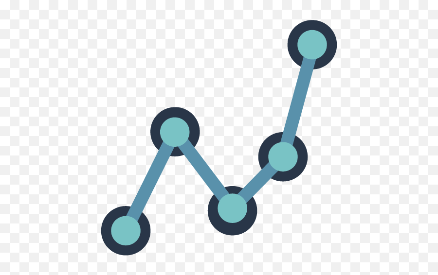 Data Genomix - Dot Png,Line Graph Icon