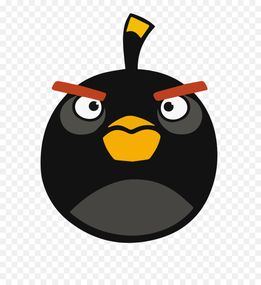 Svg Transparent Anger Clipart Control - Angry Birds Bomb Angry Birds Bomb Bird Png,Anger Png