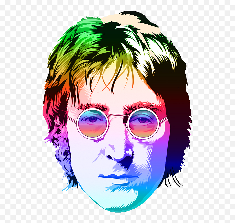 Download Imagine Beatles Song Lennon The John Clipart Png - John Lennon Art Png,The Beatles Icon