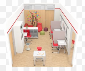 Solution Learning Room With Differentiation - A2S Furniture Style png