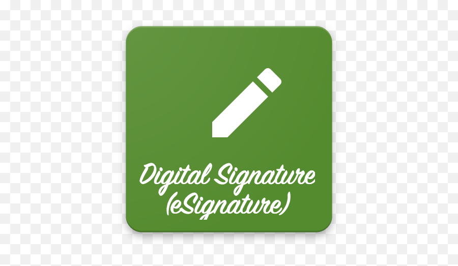 Digital Signature Esignature Old Versions For Android - Language Png,Esignature Icon