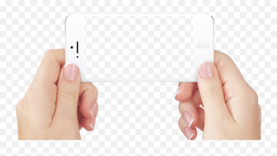 Hand Holding Smartphone Png - Hands Holding Smartphone Png,Hand Holding Png