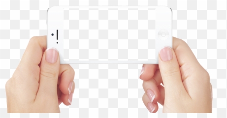Hand Holding Smartphone Png - Hands