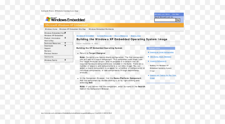 Pdf Building The Windows Xp Embedded Operating System Image - Windows Xp Embedded Target Designer Png,Windows Xp Start Menu Icon