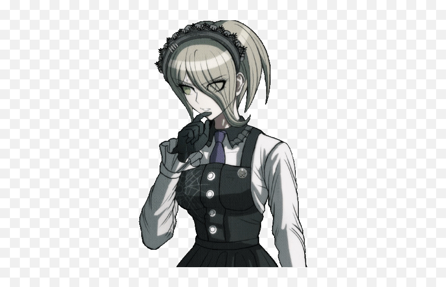 Danganronpa Kirumi Sticker - Danganronpa Kirumi Discover Kirumi Tojo Sprites Png,Rantaro Amami Icon