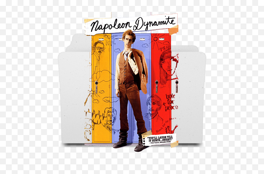 Napoleon Dynamite Folder Icon 2004 - Designbust Napolean Dynamite Dvd Png,Na Icon