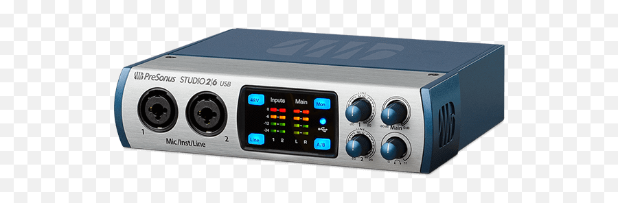 Combo Sound Card Presonus Studio 26 Và Micro Takstar Pc K850 - Presonus Studio 26 Interface Png,Icon Upod Pro