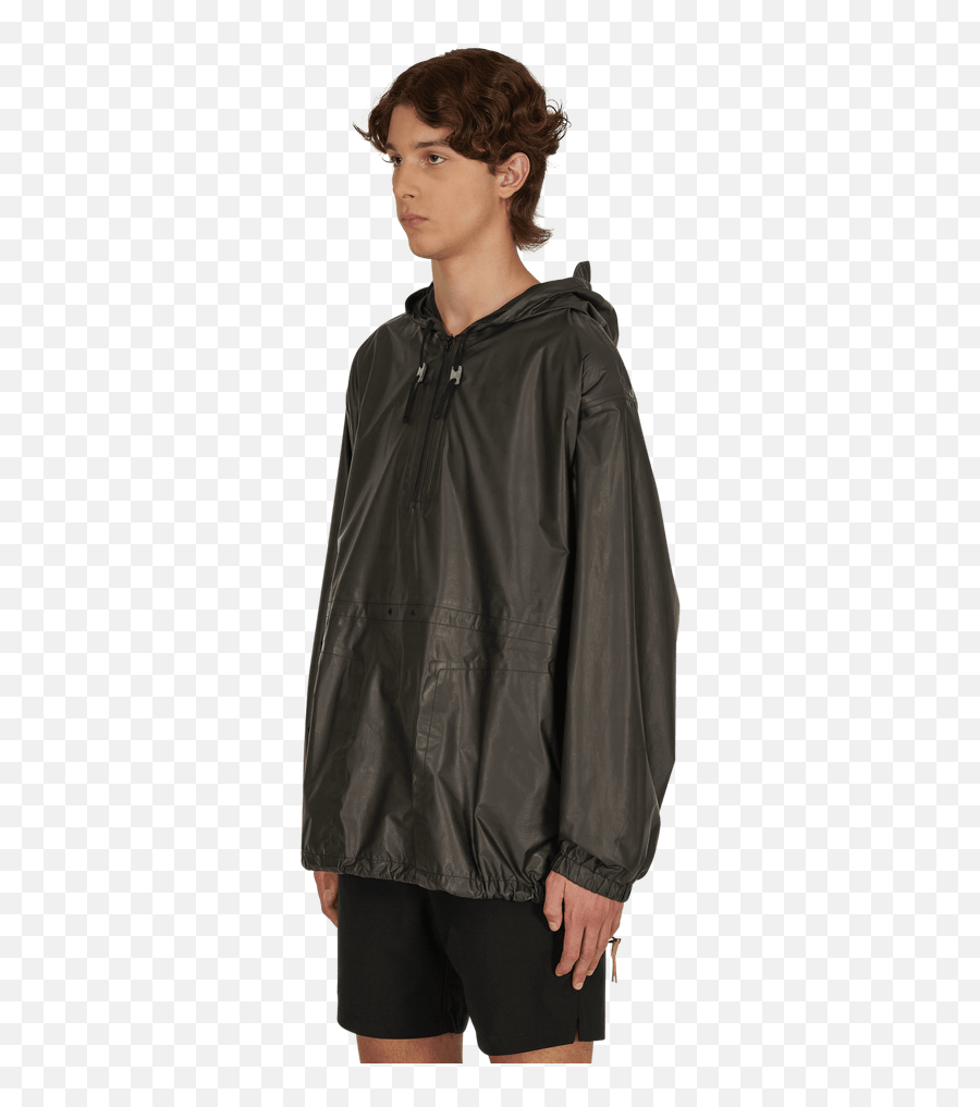 Visvim Sport Anorak 2l Gore - Tex Jacket Black Slam Jam Hooded Png,Icon Hooligan Jacket