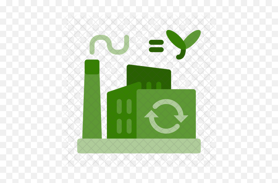 Recycling Factory Icon - Recycler Icon Png,Recycle Icon Png