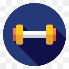 Dumbbell - Free sports icons Fitness Icon Vector Png