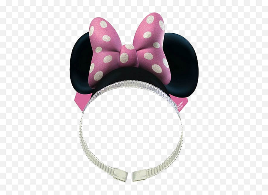 Download Hd Minnie Mouse Headbands - Minnie Mouse Decoration Minnie Mouse Mascarilla Png,Minnie Mouse Bow Png