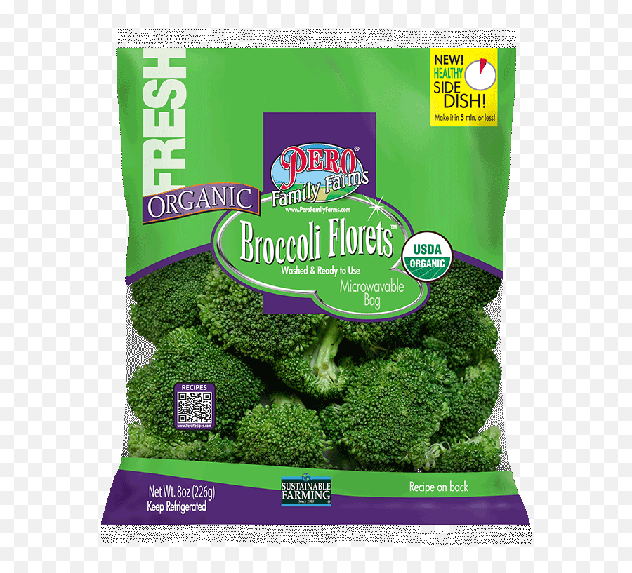 Broccoli Florets - Pero Family Farms Broccoli Png,Broccoli Transparent