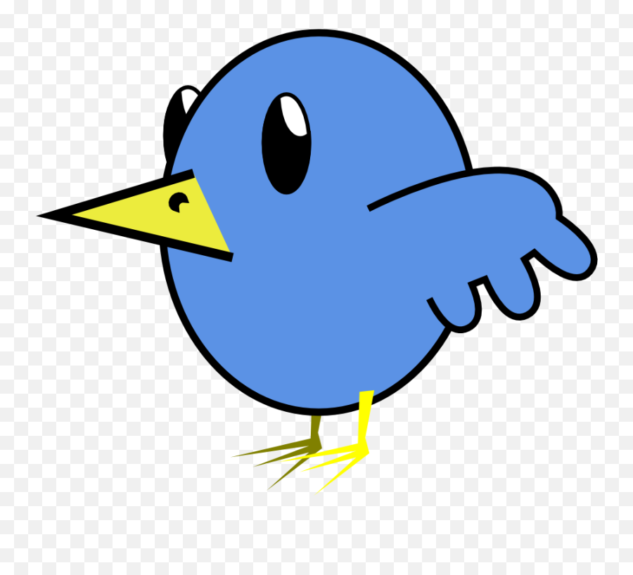 Twitter Bird Tweet 38 Clipartist - Animated Bird Transparent Background Png,Twitter Bird Png