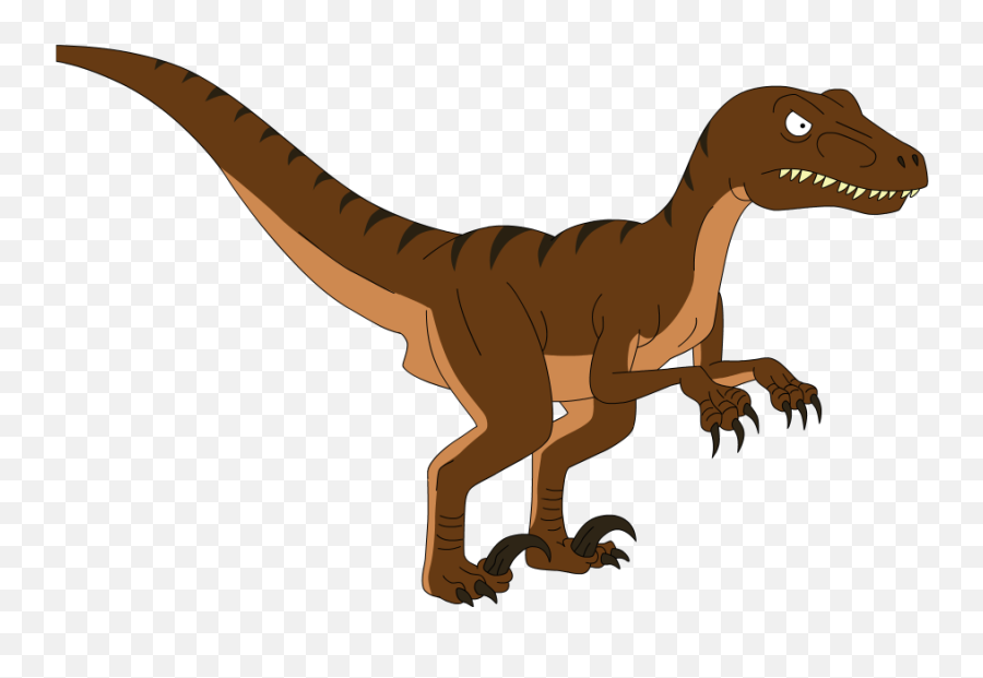 Clipart Dinosaur Raptor - Velociraptor Cartoon Png,Velociraptor Png