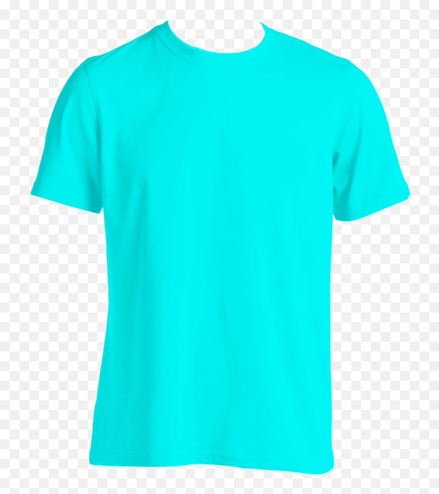 Turquoise Polo Shirt Back - Transparent Background Blue T Shirt Png,Blue Shirt Png