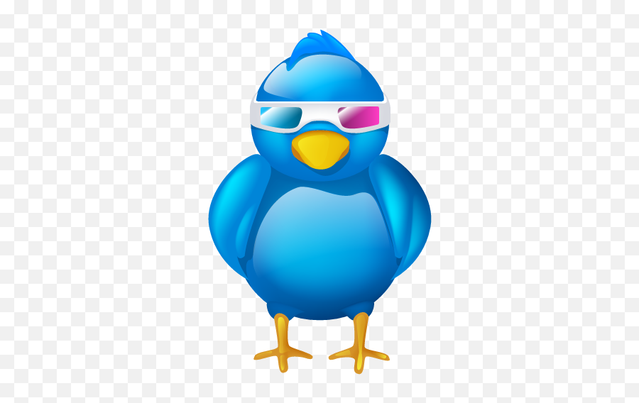 3d Bird Cinema Logo Movie Social Media Tweet - Twitter Icon Png 3d,Twitter Png