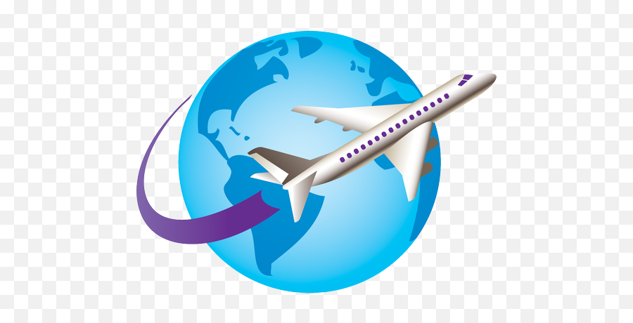 Plane Travel Flight Tourism Icon - Air Ticket Booking Logo Png,Travel Icon Png