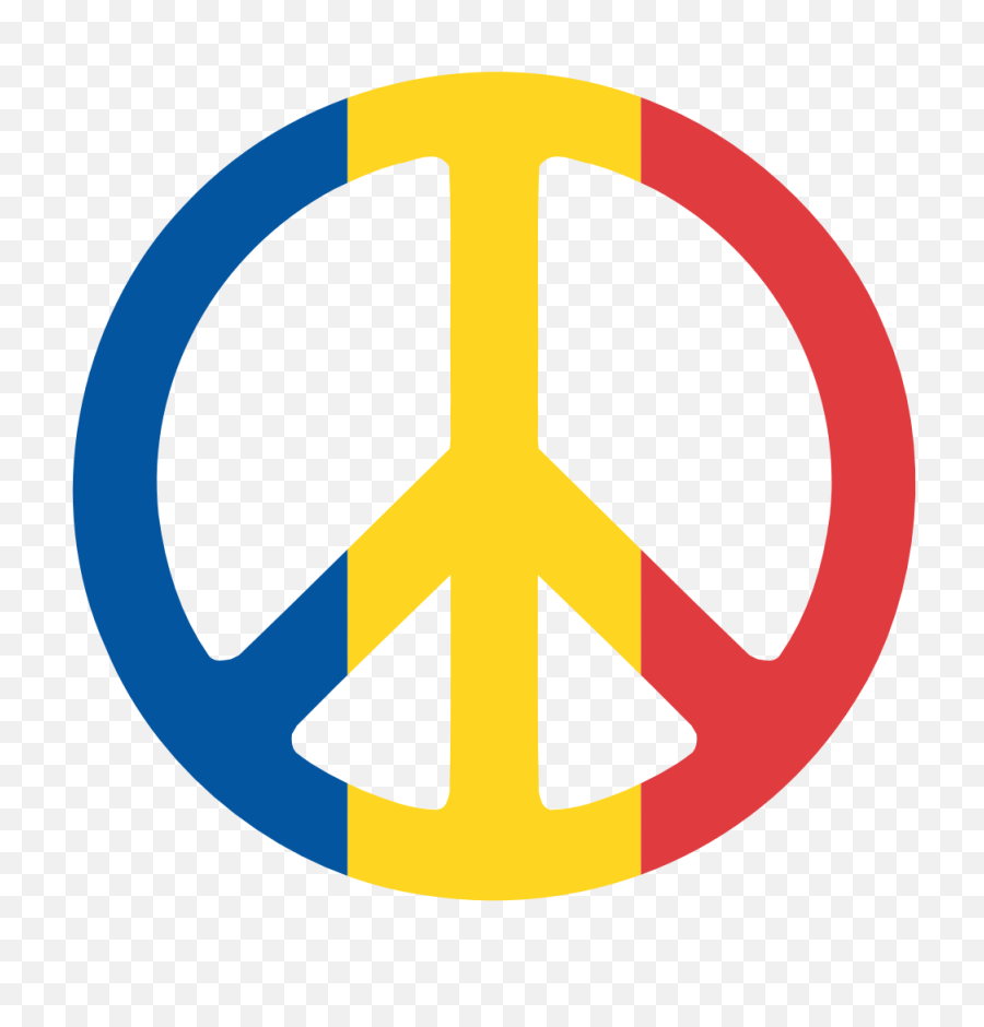 Chad Peace Symbol Flag 3png Clipart Panda - Free Clipart Symbol Of Workd Peace,Chad Png