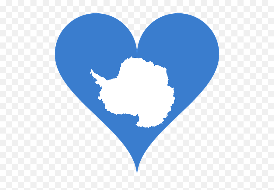 Love Heart Antarctica - Flags Of Antarctica Png,Antarctica Png