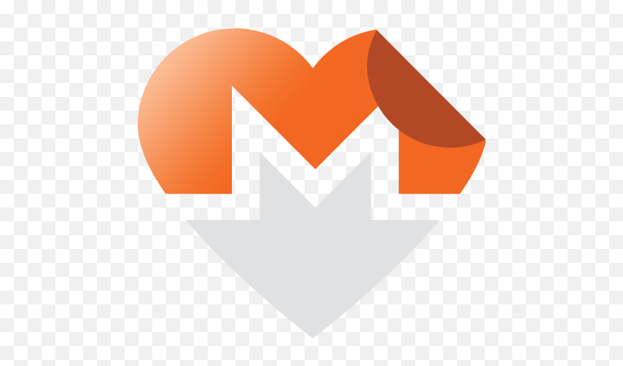 Monero Promotional Graphics Badges And Stickers For - Graphic Design Png,Heart Sticker Png
